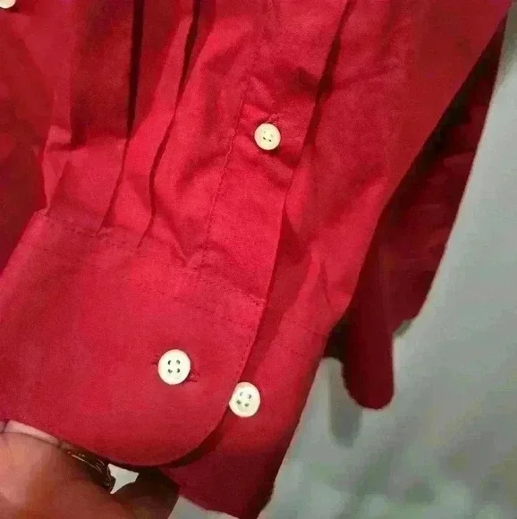 Alexander Julian Colours Sz 2X Maroon Dress Shirt. - Picture 3 of 6
